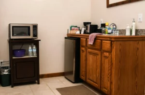 Manzanita Room and Small Kitchen.